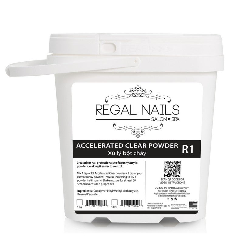 Regal Nails Accelerated Powders R1 - 5lbs